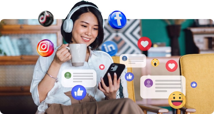 Connecting through Social Media