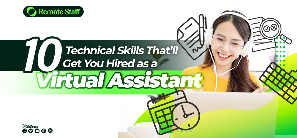 feature - Ten Technical Skills That’ll Get You Hired as a Virtual Assistant