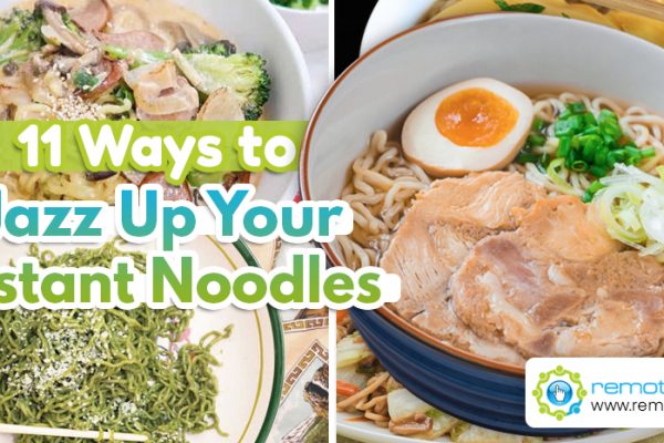 Eleven Ways to Jazz Up Your Instant Noodles