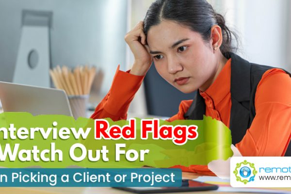 Five Interview Red Flags to Watch Out For When Picking a Client or Project