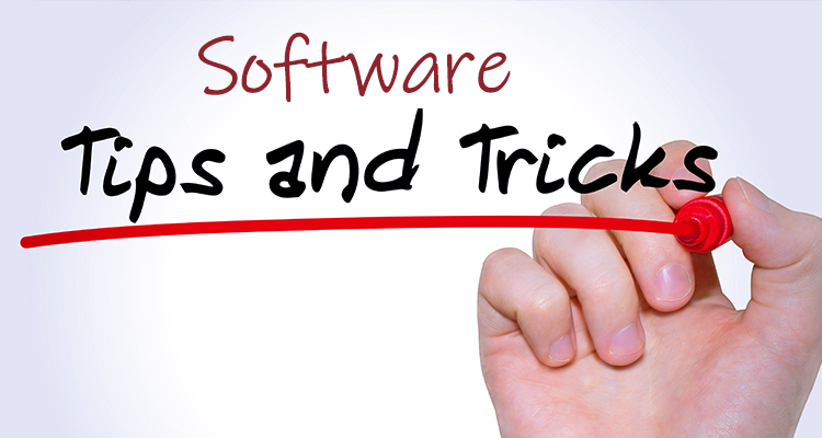 Software Tips and tricks
