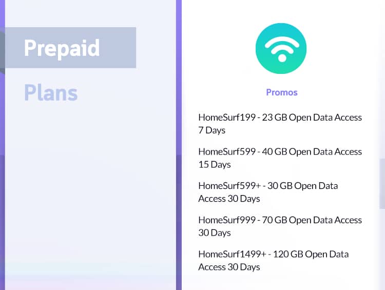 Prepaid Plans