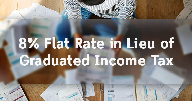 8_ Flat Rate in Lieu of Graduated Income Tax