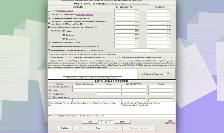 8_ Tax in lieu of Percentage taxes - Step02