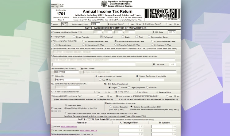 Optional Standard Deduction - Step01