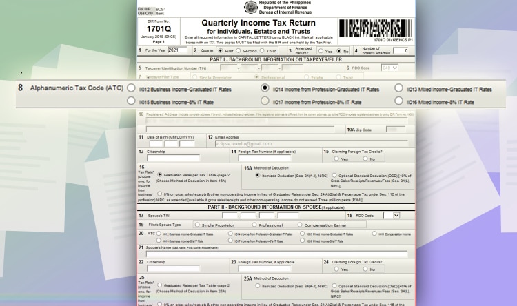 Selecting Which Tax Scheme - Step 01