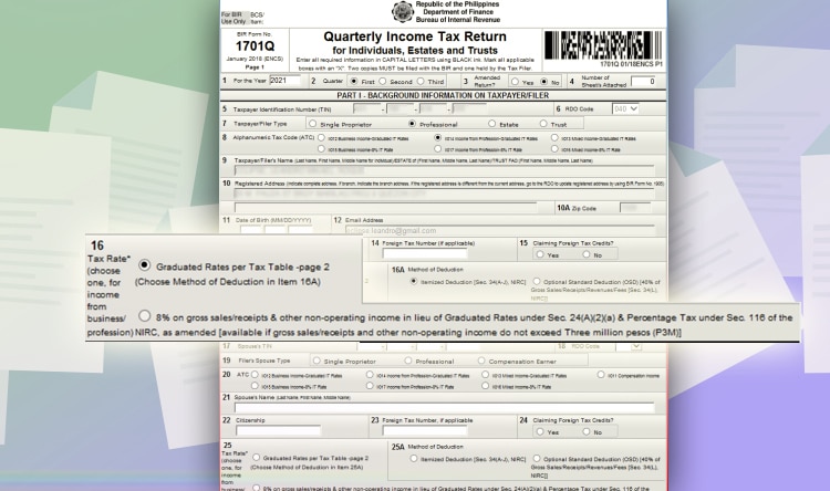 Selecting Which Tax Scheme - Step 03