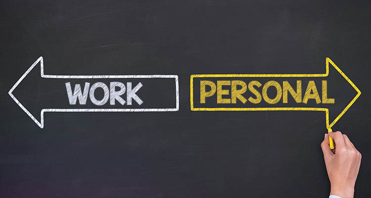 Clear Separation of Work and Personal Life