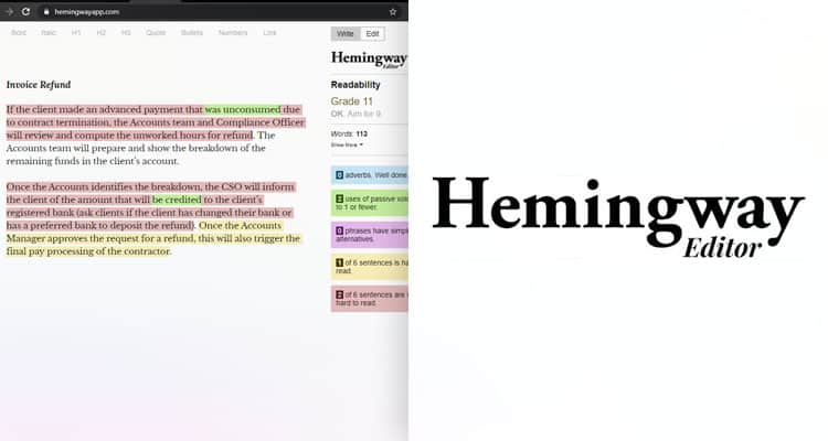 Hemingway App