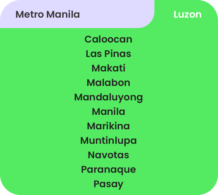 Luzon-Metro Manila