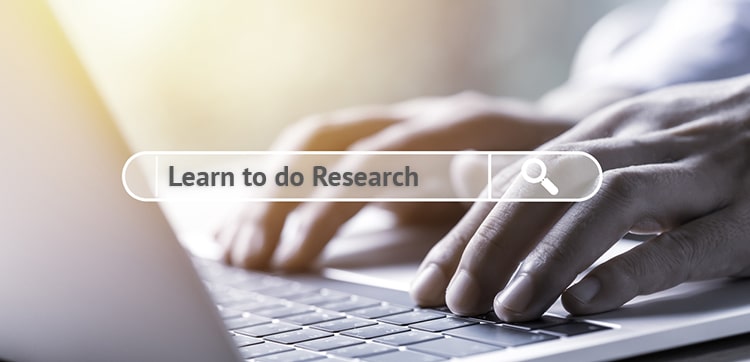 Learn to do Research