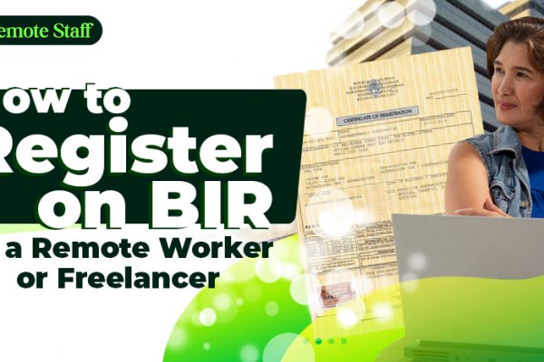 How to Register on BIR as a Remote Worker or Freelancer