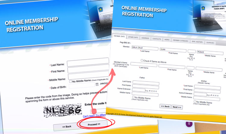 Online Registration - PAGIBIG - 04