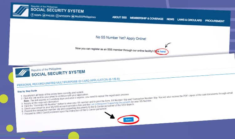 Online Registration - SSS 02