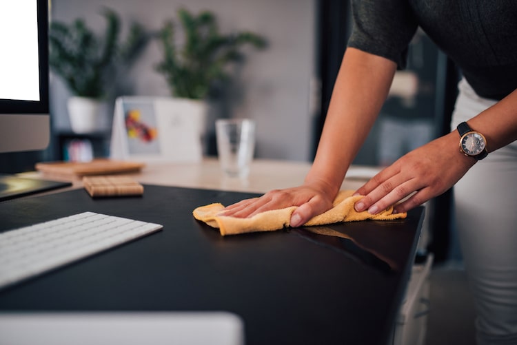 Regularly Clean Your Workstation