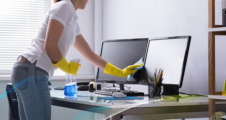 Regularly Clean Your Workstation