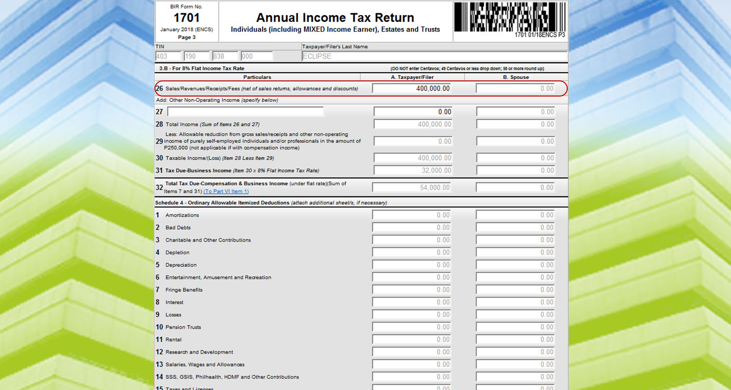 Annual Income Tax - 8_ Rate chart 1