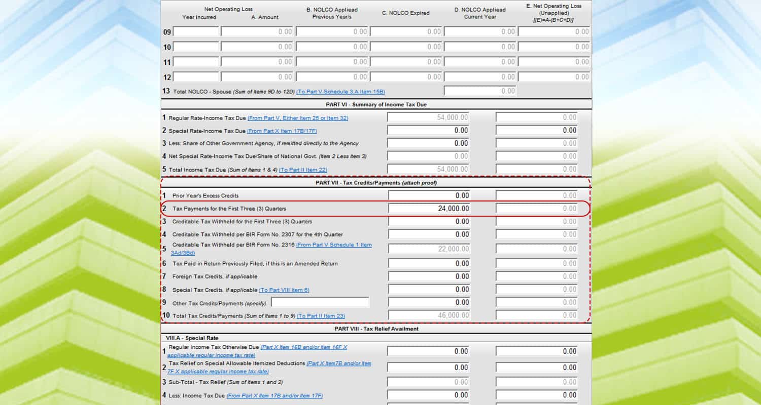 Annual Income Tax - 8_ Rate chart 2