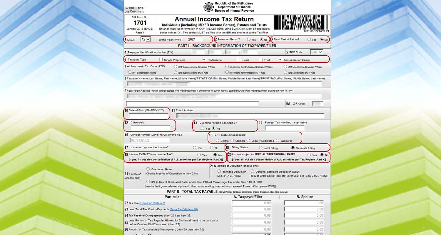 Annual Income Tax - chart 3