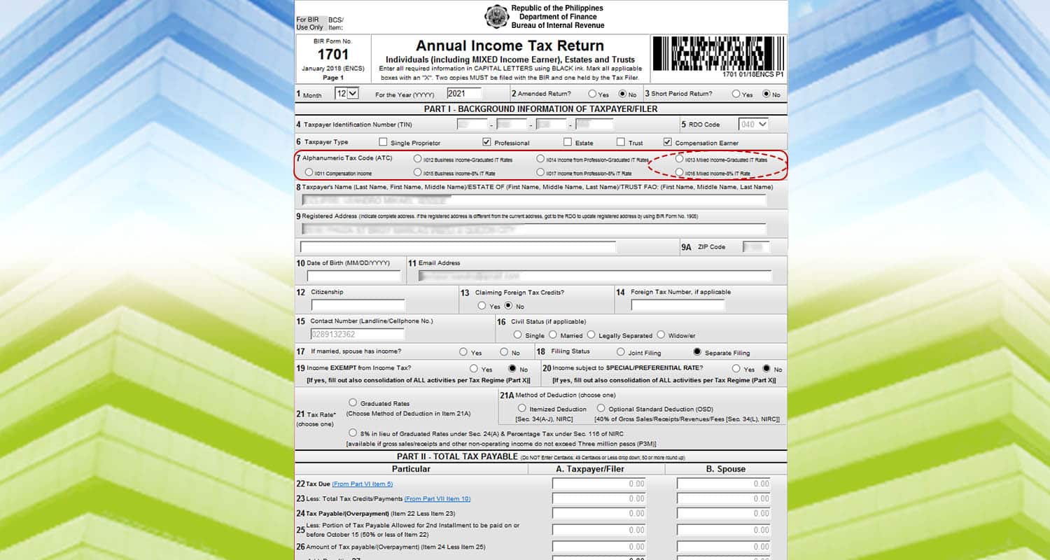 Annual Income Tax - chart 4