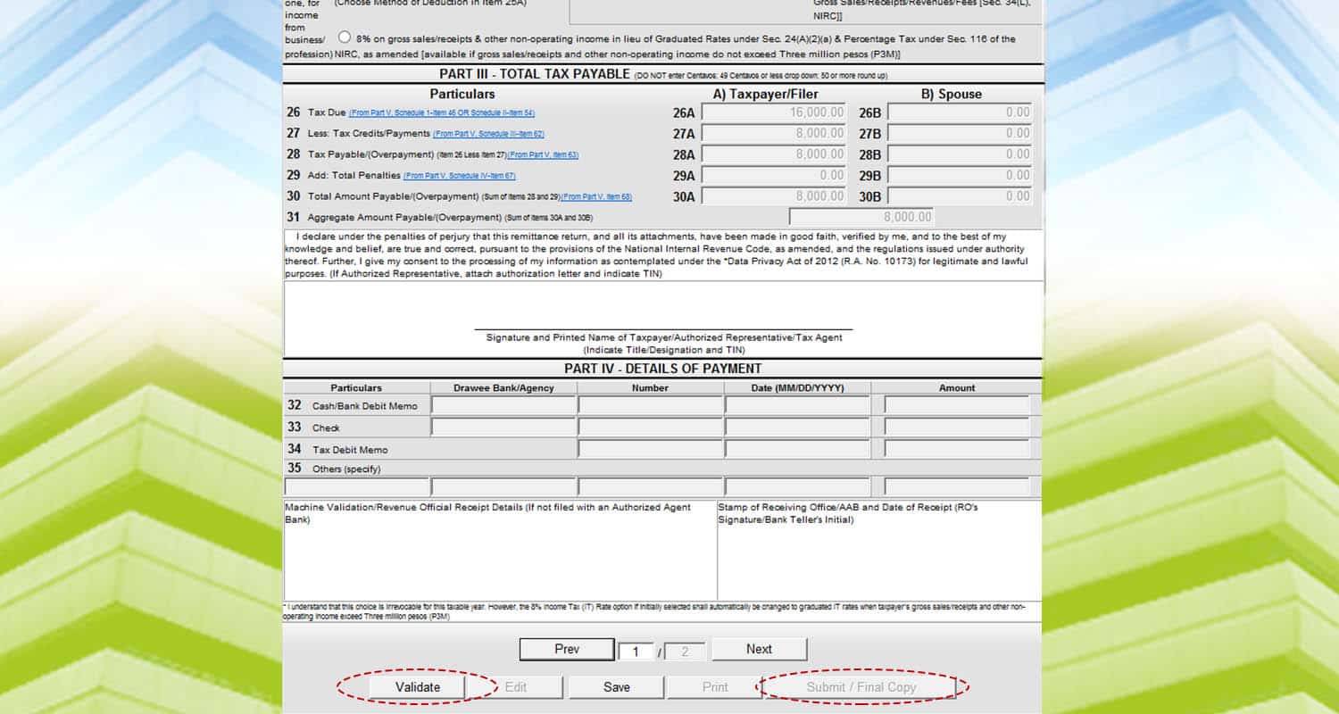 Quarterly Income Tax - 8_ Rates - chart 3