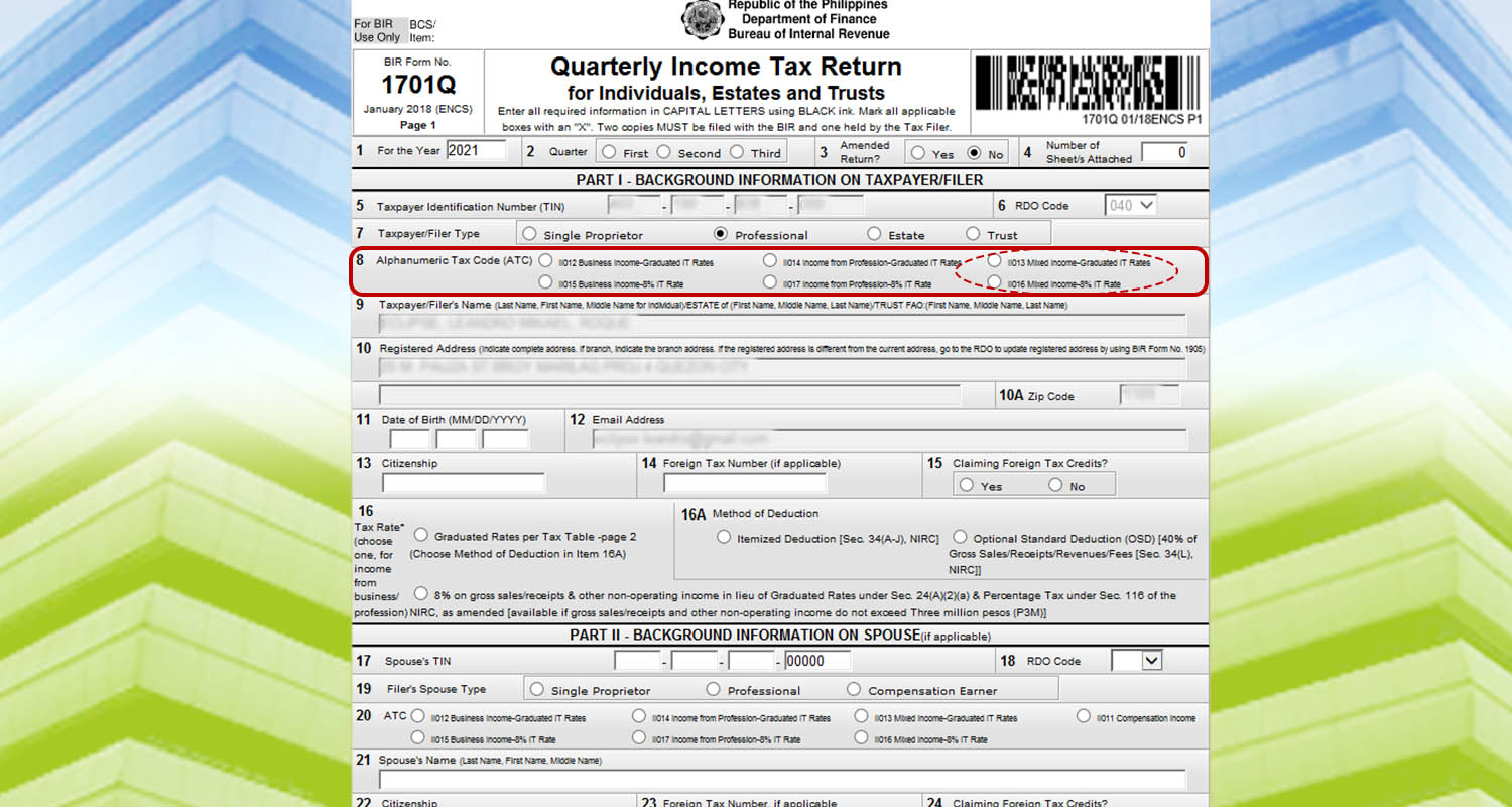 Quarterly Income Tax - chart 3