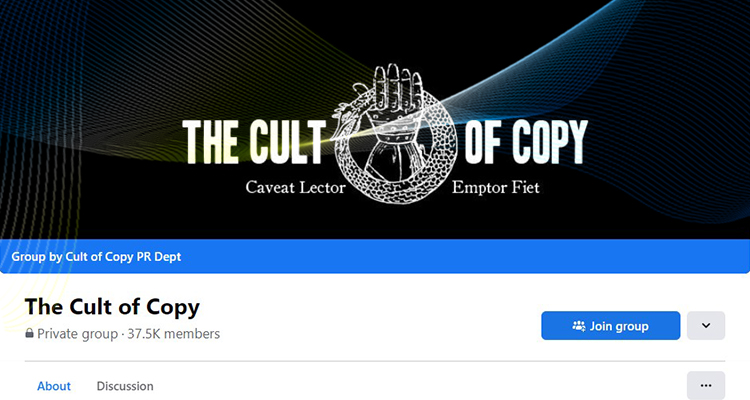Cult of Copy