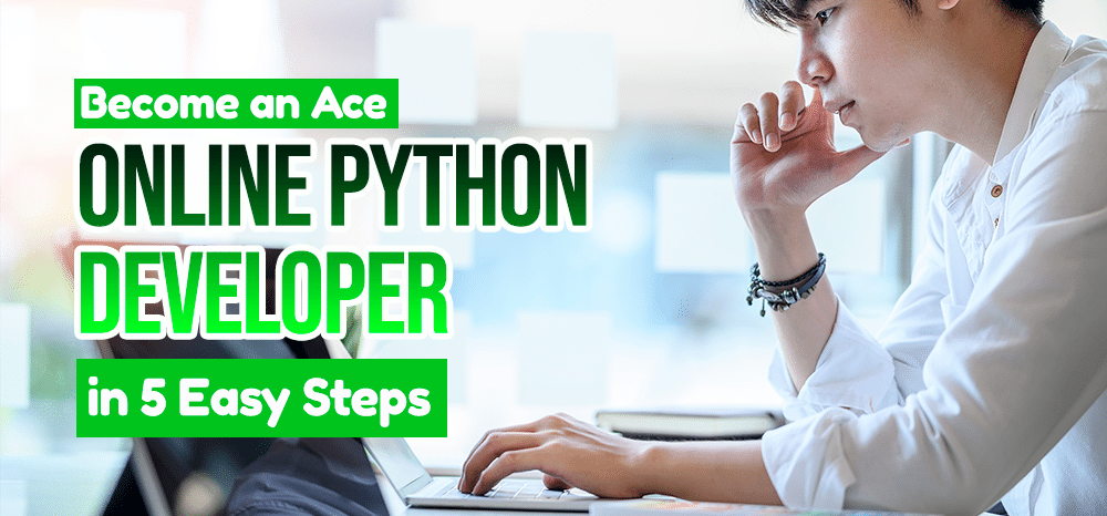 Become an Ace Online Python Developer in 5 Easy Steps