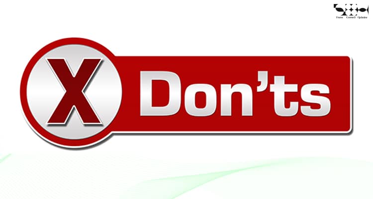 Don'ts