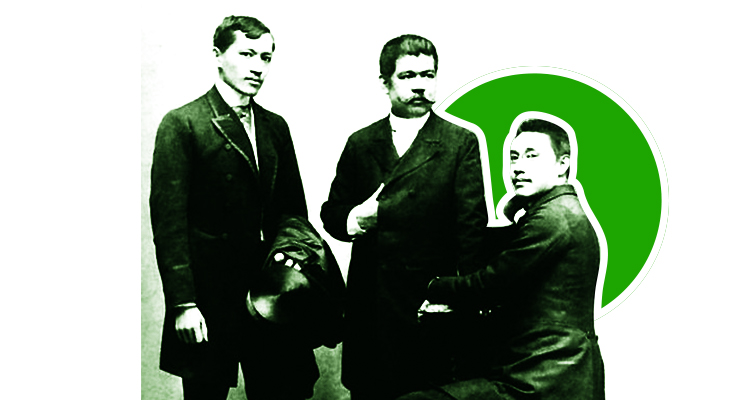 Rizal, Del Pilar, and Ponce