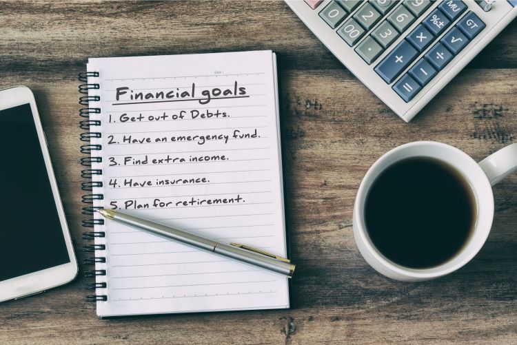 Step 2 Jot Down Your Financial Goals