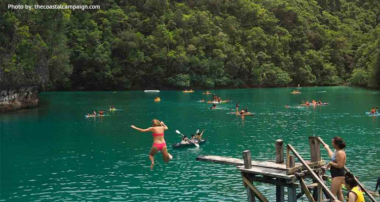 Jump Off Sugba Lagoon’s Dive Boards