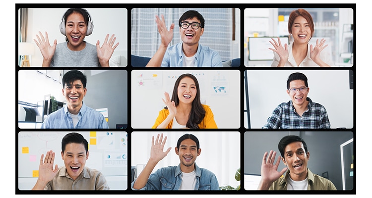 Happy Workers Hang Out With Other Happy Workers