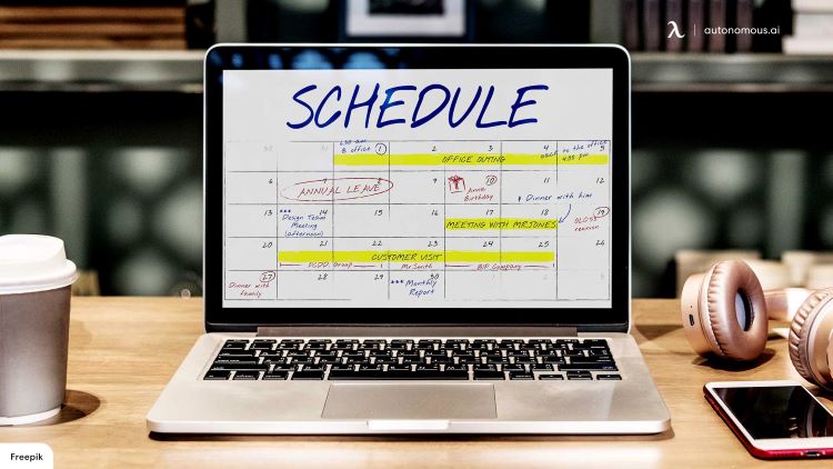 Create -And Stick To- A Work Schedule