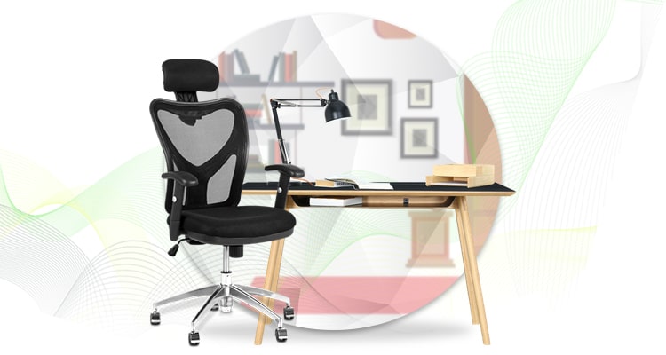 An Ergonomic Chair and Computer Desk