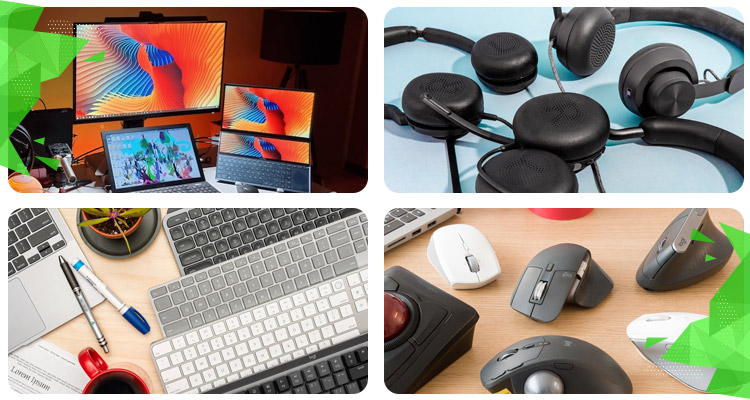 Technology: Computer, Monitors, Keyboard, Mouse, and Other Essentials