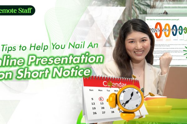 5 Tips to Help You Nail An Online Presentation on Short Notice