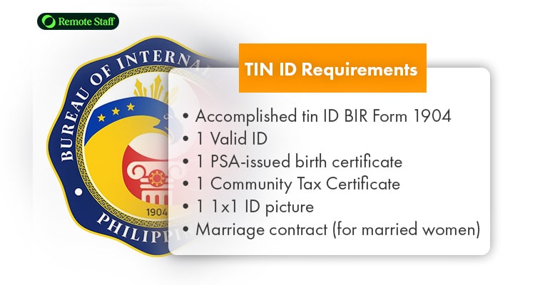 TIN ID requirements