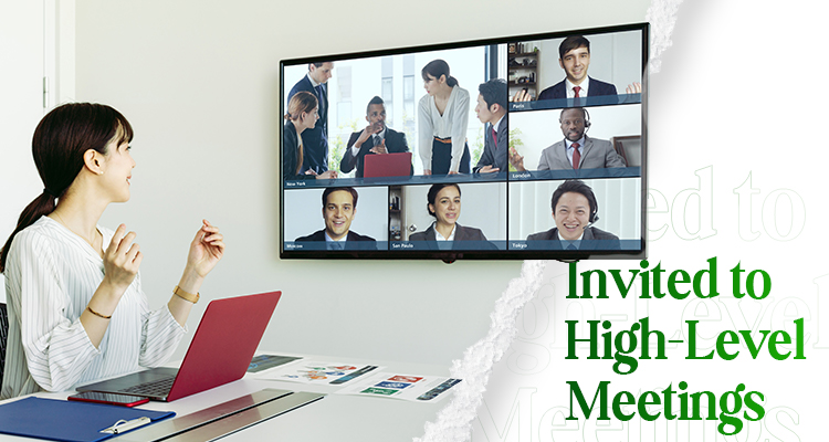 You’re Invited to High-Level Meetings