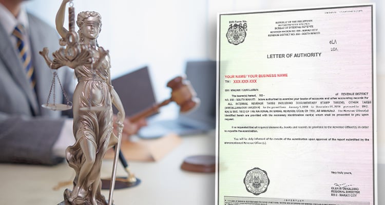 What to Do If You Receive a Letter of Authority (LOA) from the BIR