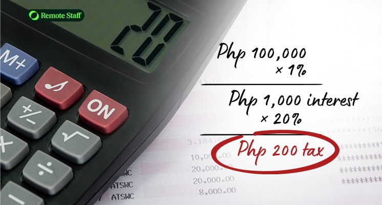 How to compute the 20_ tax on your interest